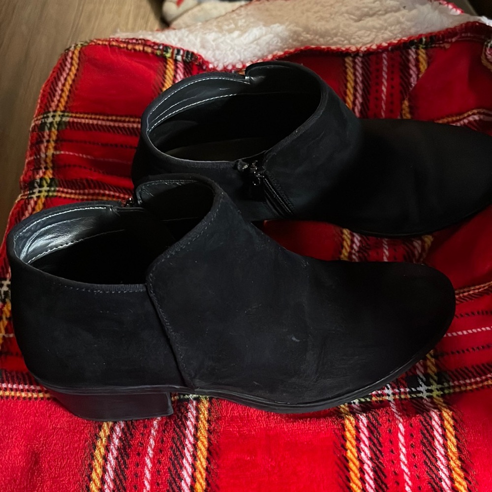 Black Booties size 8.5